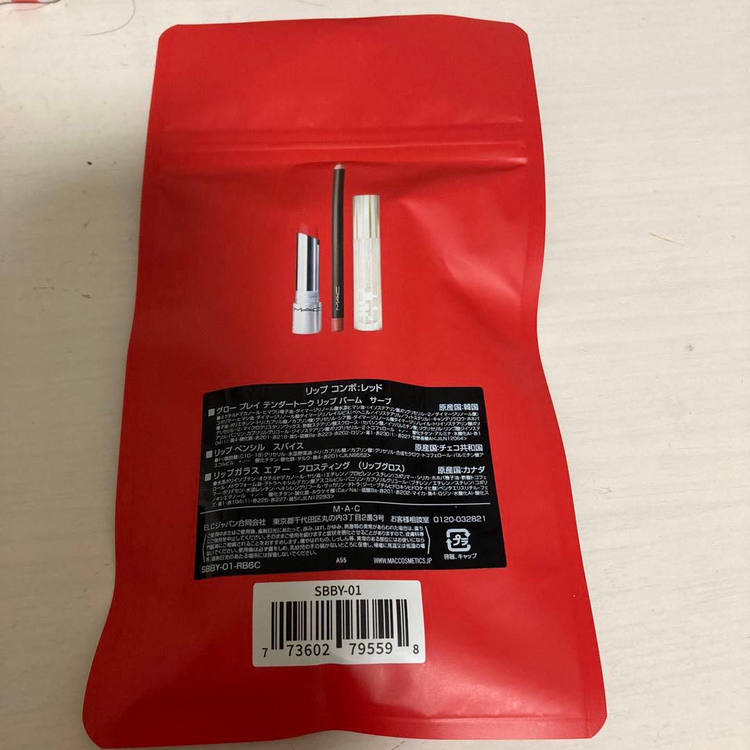 K*。様 最終値下げ 新品未開封 MAC リップ コンボ -レッド 水越みさと