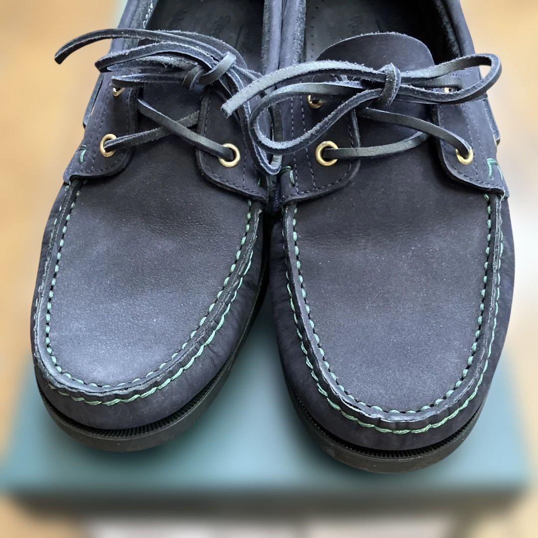 レセプション✖️パラブーツ バース Paraboot✖️Reception ネイビー