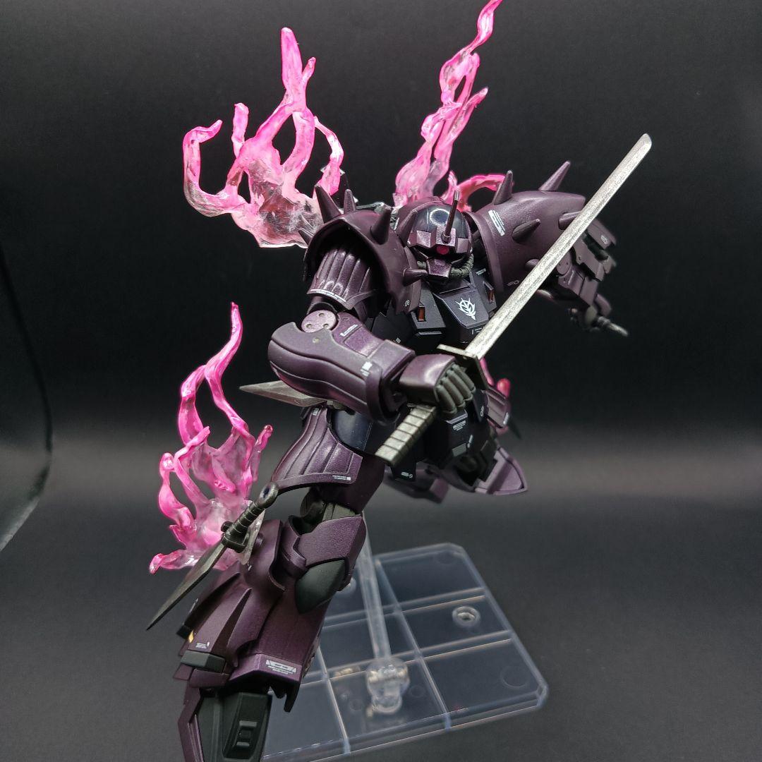 HGUC 1/144イフリートナハトつや消しキャンディ全塗装完成品自作エフェクト