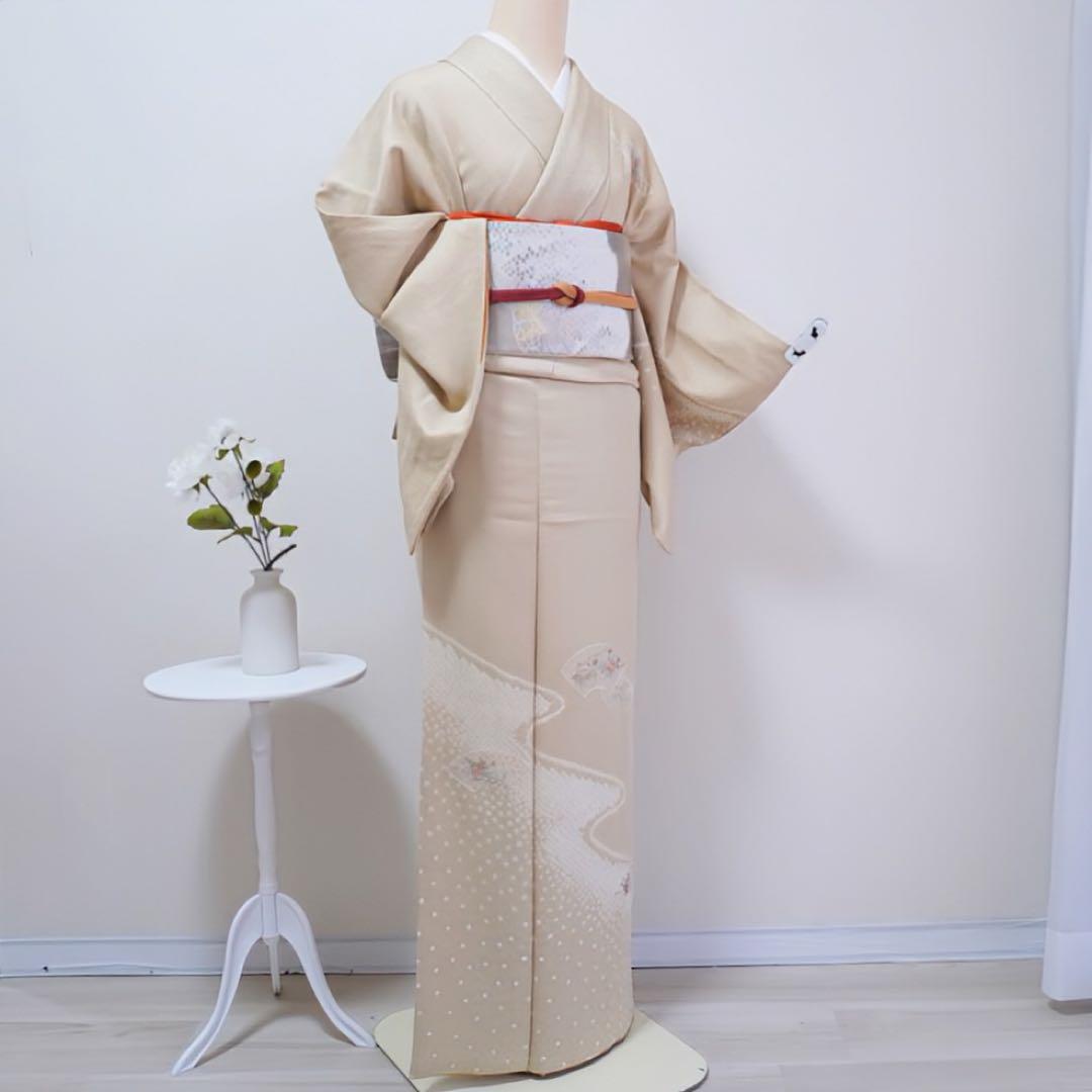 訪問着 4点フルセット432七五三 お宮参り 卒業式 入学式 汕頭刺繍 小柄