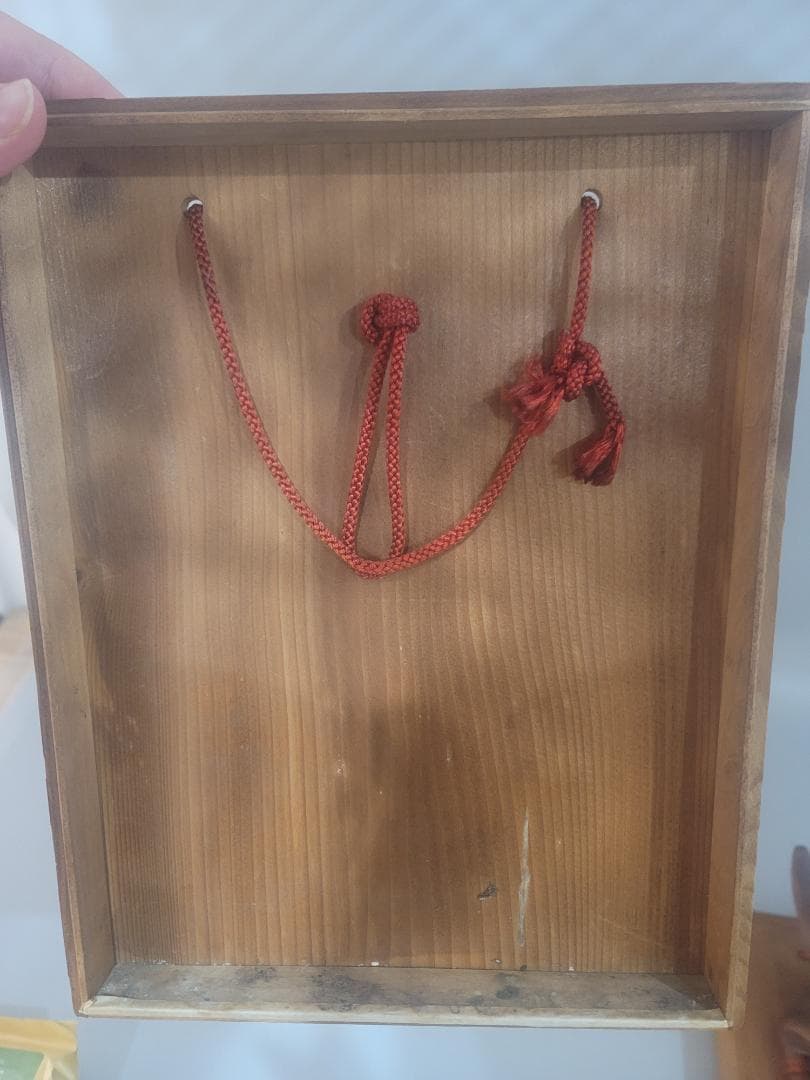 千寿屋久杉　魔除け般若面 少女面 神楽面 谷情雲作 二件まとめて 希少