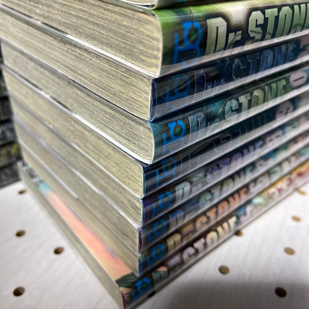ドクターストーン　全巻　半分レンタル落ち　27巻あり　透明カバー装着済み