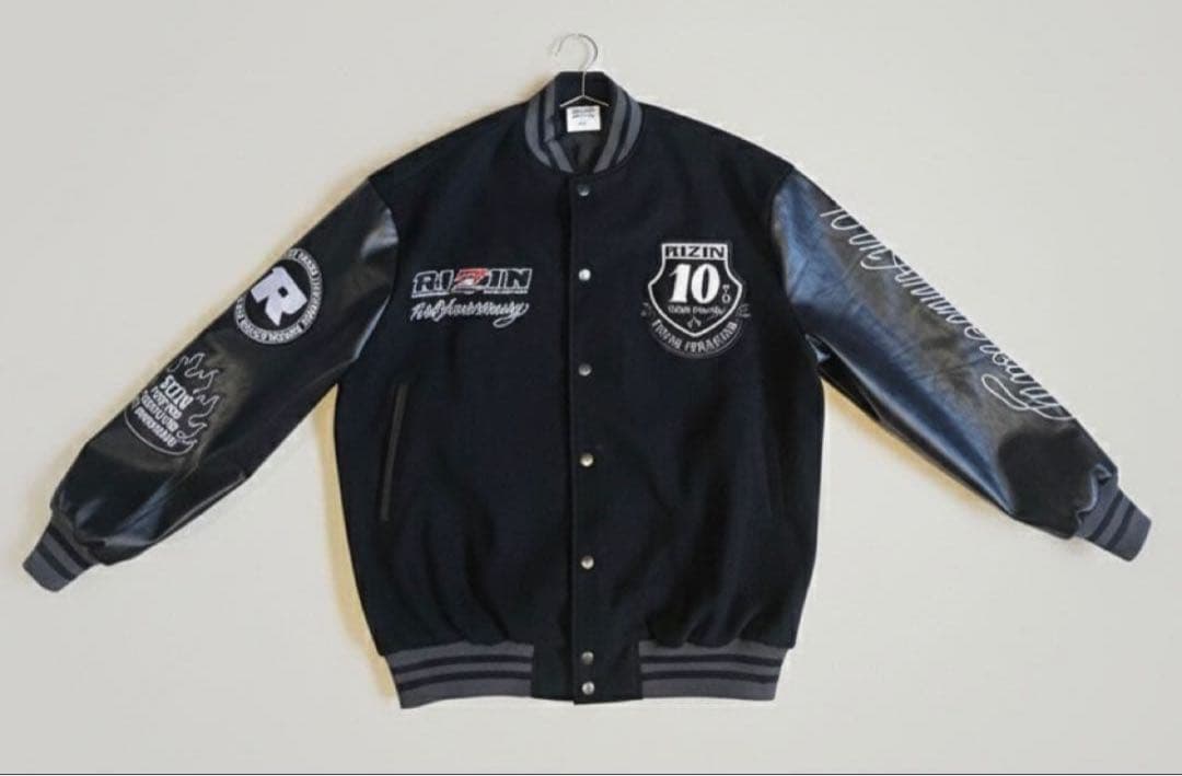 RIZIN〜10周年記念バーシティジャケット〜 - メルカリ