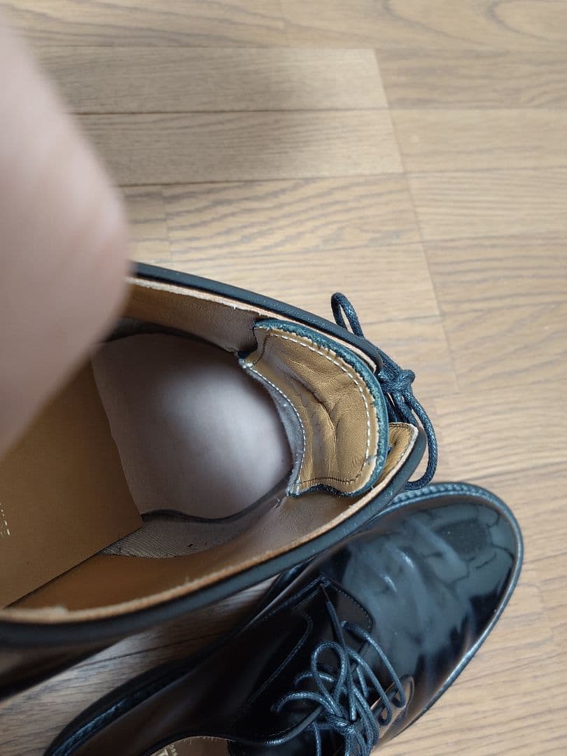 リーガル REGAL JU13 プレーントゥ 27.0cm 日本製 鏡面済み