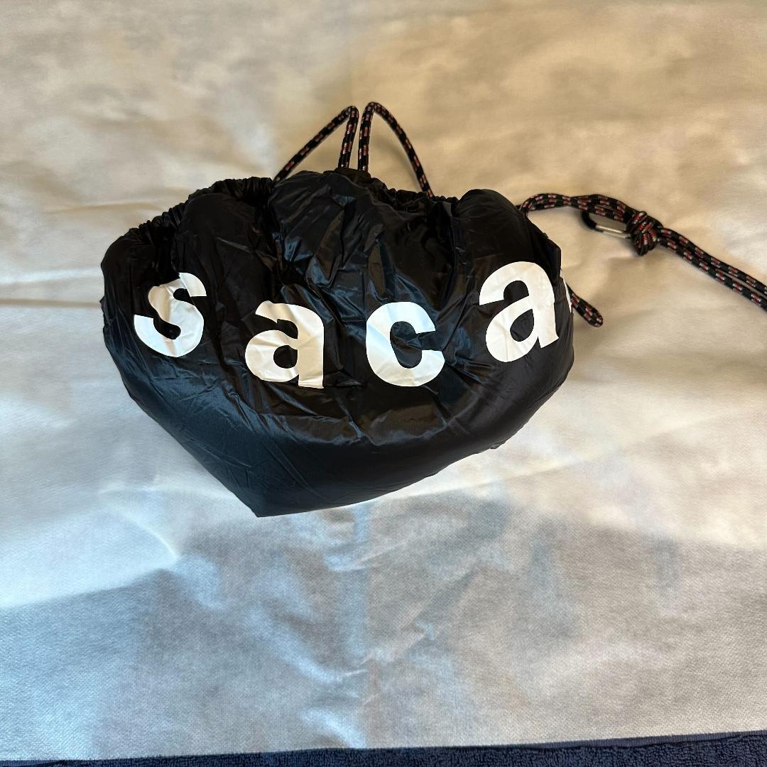 sacai サカイ 22SS ファーバッグ 黒 フリーサイズ - メルカリ