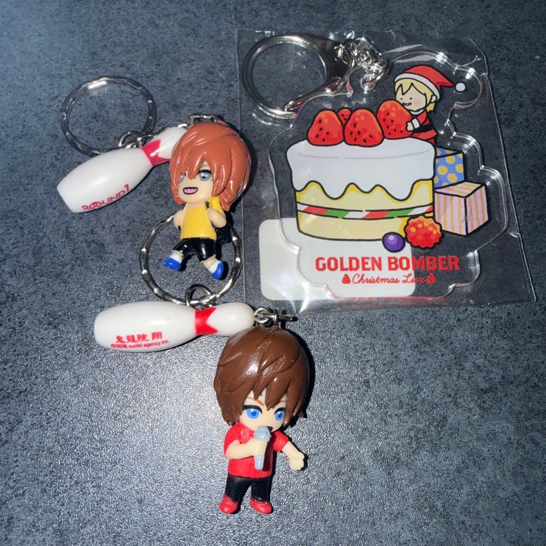 ゴールデンボンバー 鬼龍院翔 キーホルダー - メルカリ