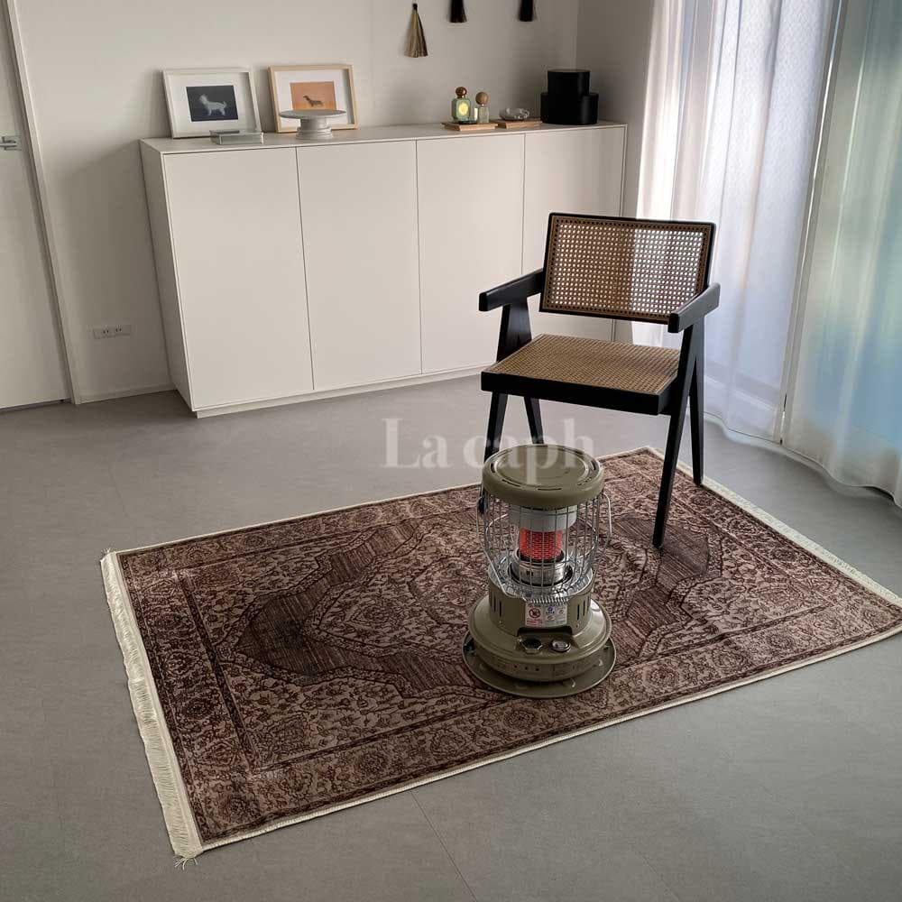 bohemian brown rug carpet -140×200cm