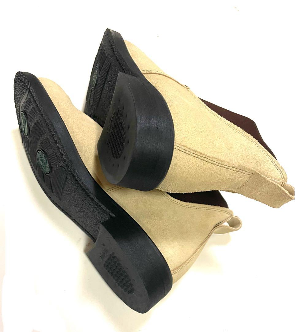 美品！ヒステリックグラマー　ベージュ サイドゴアブーツ スエード　26.5cm