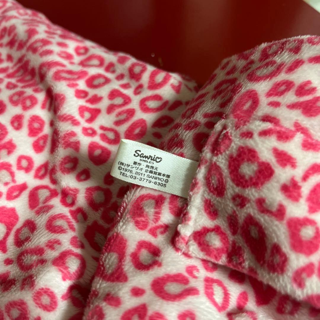 サンリオ ハローキティ ヒョウ柄 くまキティ マフラー - メルカリ