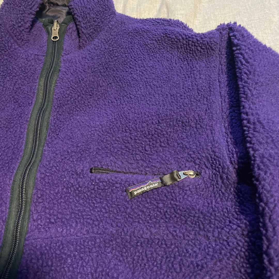 美品 パタゴニア グリセード エッグプラント M パイル フリース