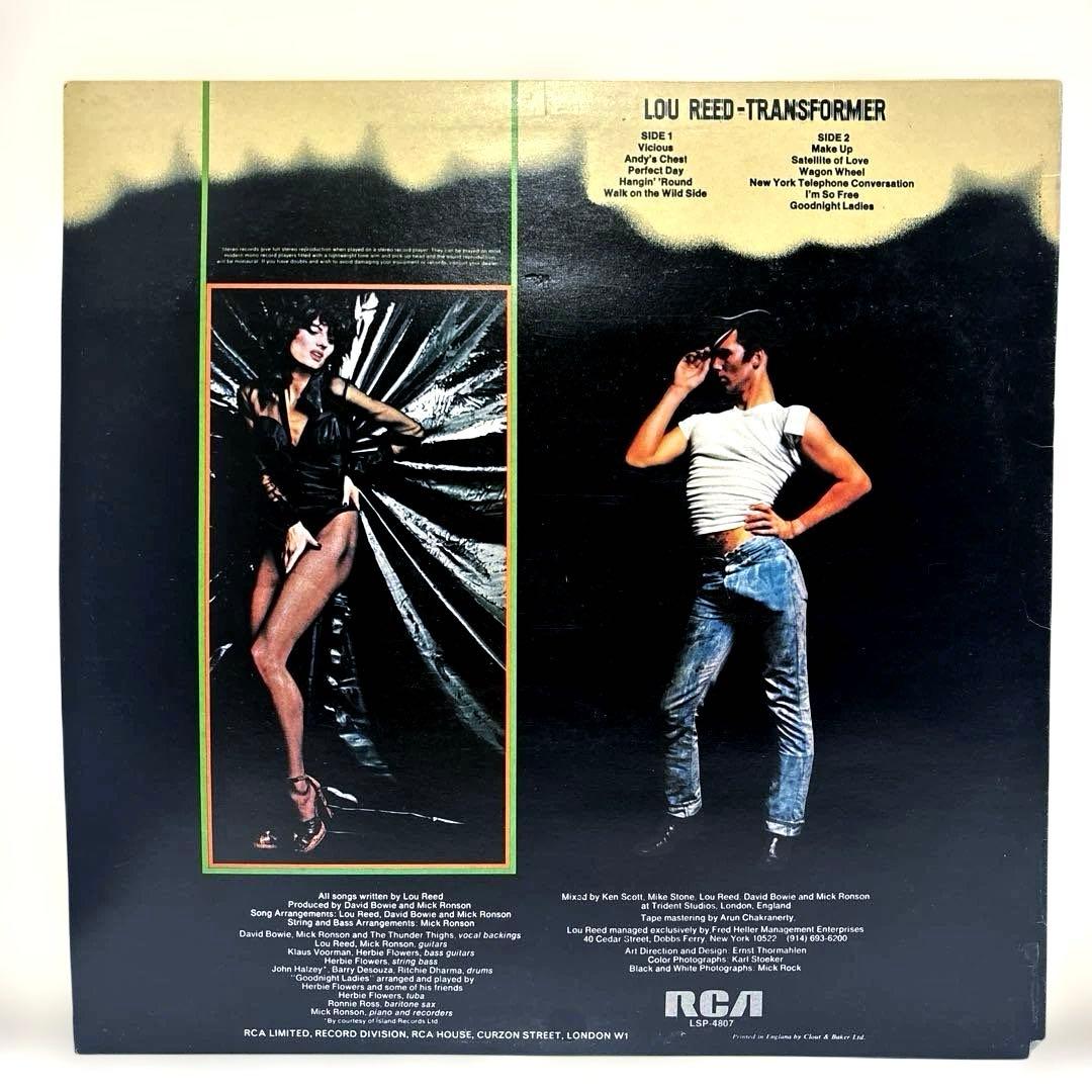 UKオリジナル】ルーリード トランス・フォーマー 初版ラベル 音質良好！！
