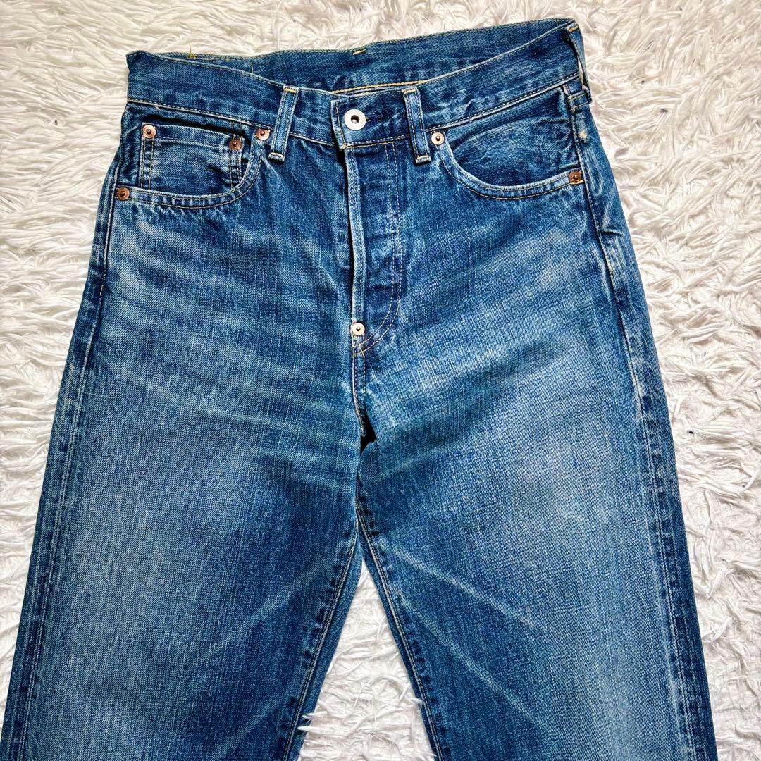 美品】リーバイス 702XX 日本製 28 デニム シンチバック BIGE - メルカリ