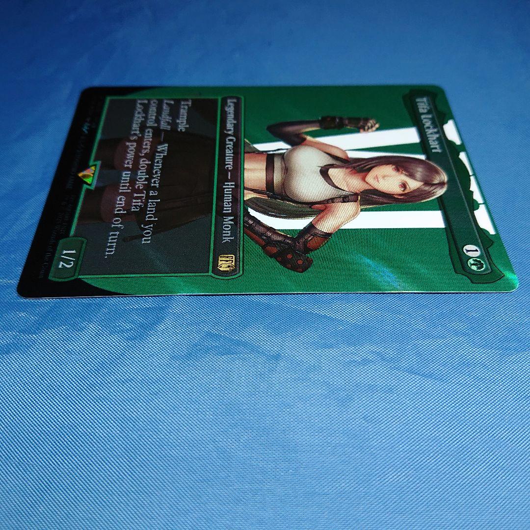 MTG FF 格闘家、ティファ アーティストボーダーレス サージFOIL 英語