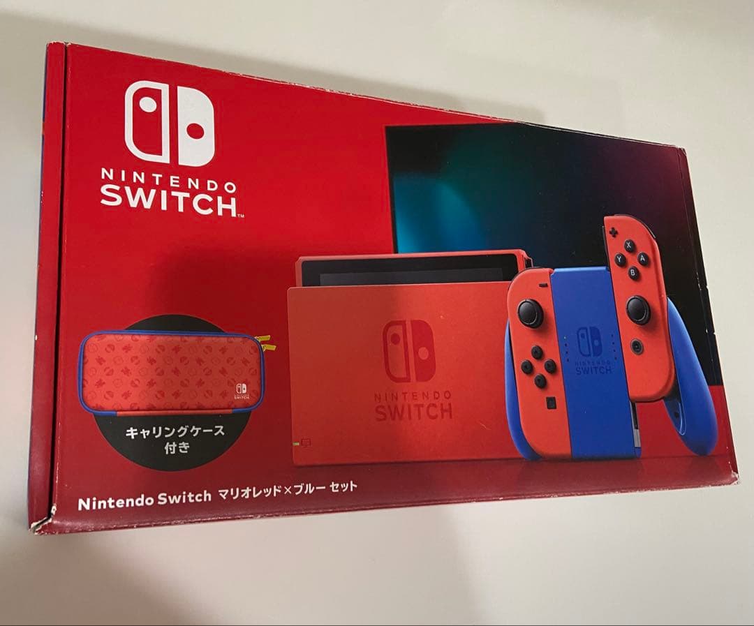新品 ニンテンドースイッチ マリオレッドxブルーセット Amazon.co.jp: Nintendo Switch マリオレッド×ブルー セット : ゲーム