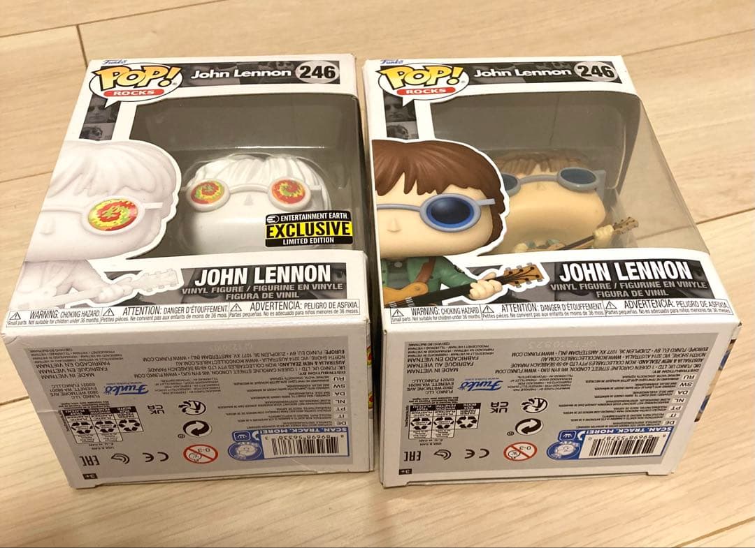 Funko ジョン レノン フィギュア 2個セット ビートルズ - メルカリ