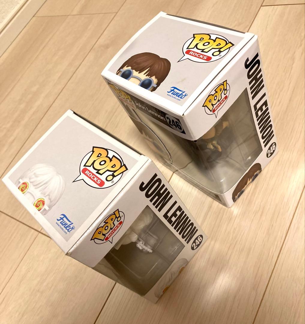 Funko ジョン レノン フィギュア 2個セット ビートルズ - メルカリ