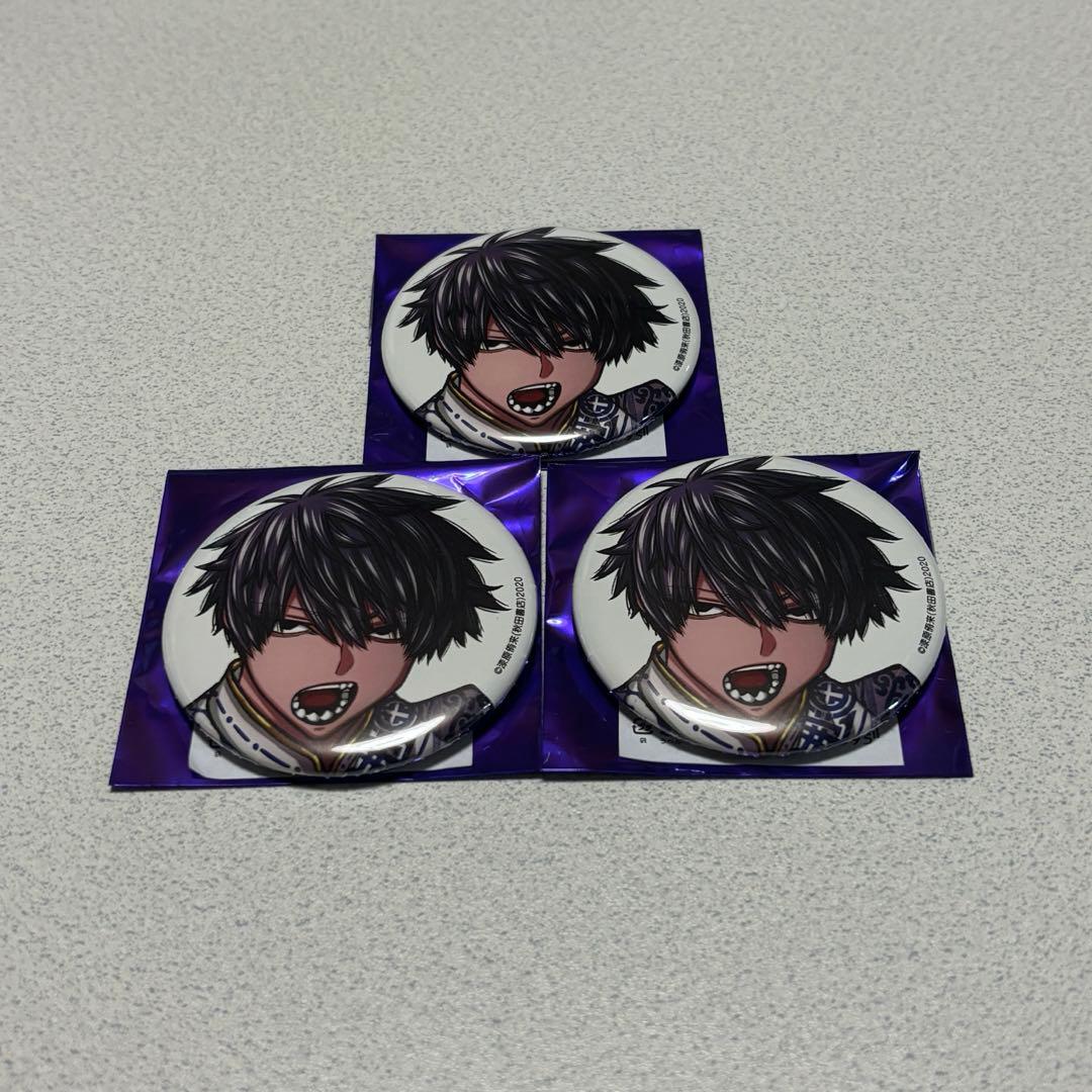 秋田書店 コミケ C107 桃源暗鬼 缶バッジ 桃角桜介 3個セット - メルカリ