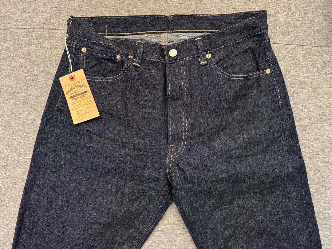 新品 WAREHOUSE 1001XX 13.5oz W34