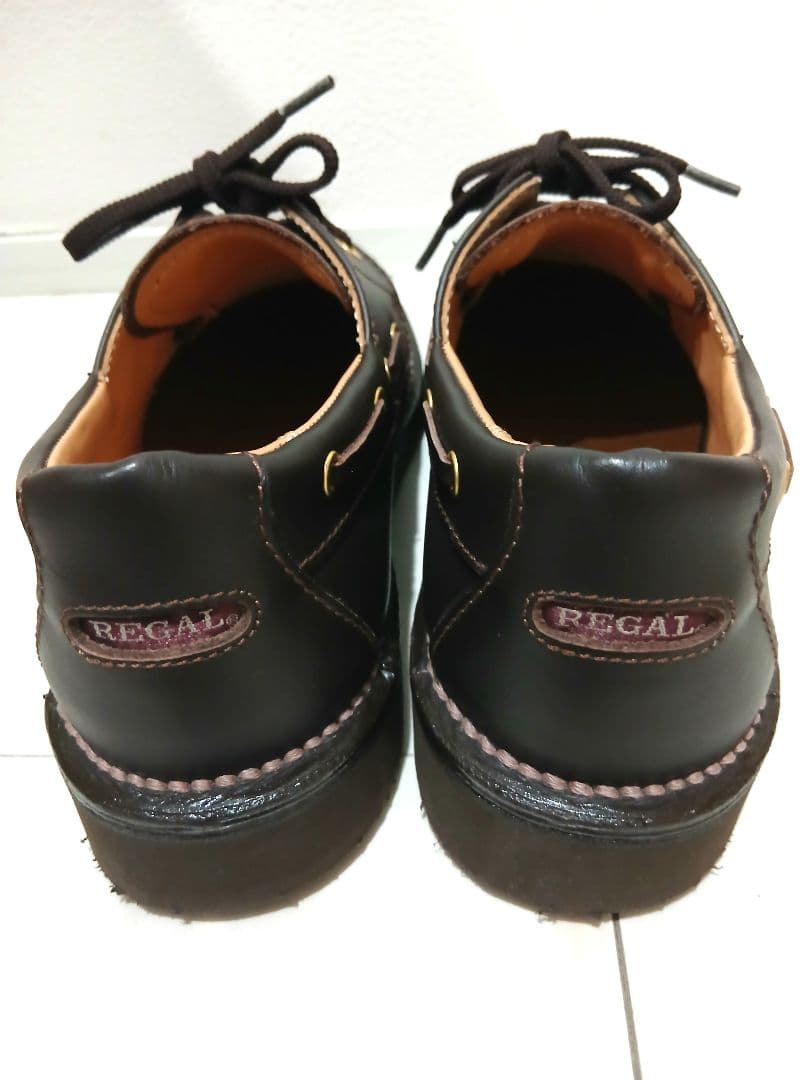 未使用級 Regal Walker 3アイレットモカ 604 ブラウン 25.5 - メルカリ