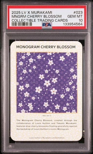 PSA 10 LV x Murakami モノグラムチェリーブロッサム #023 - メルカリ