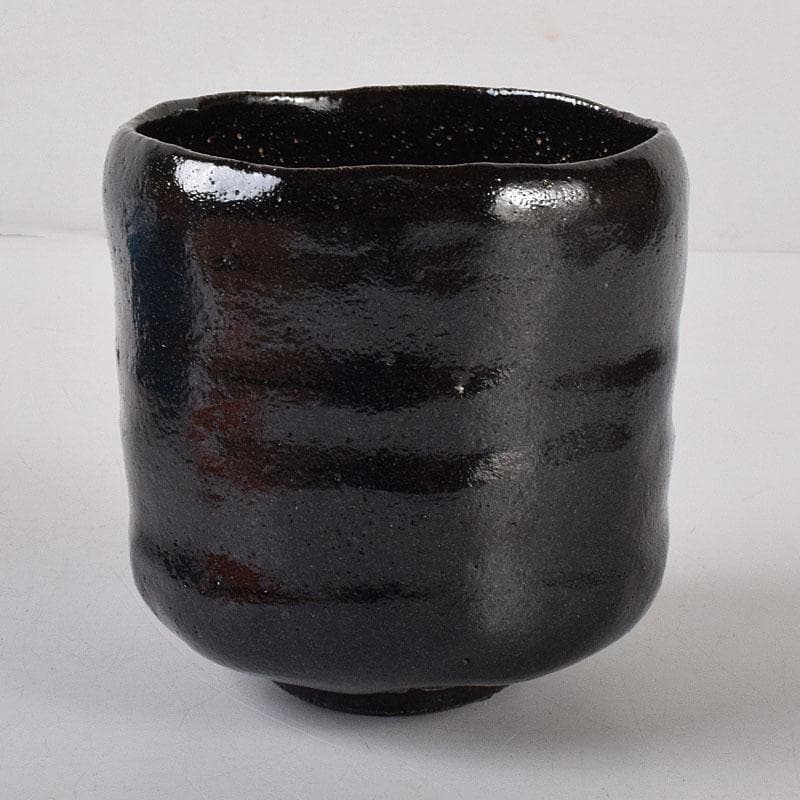 HCM様専用 茶道具 伊東陶山造 黒楽筒茶碗 共布共箱 V R8149 - メルカリ
