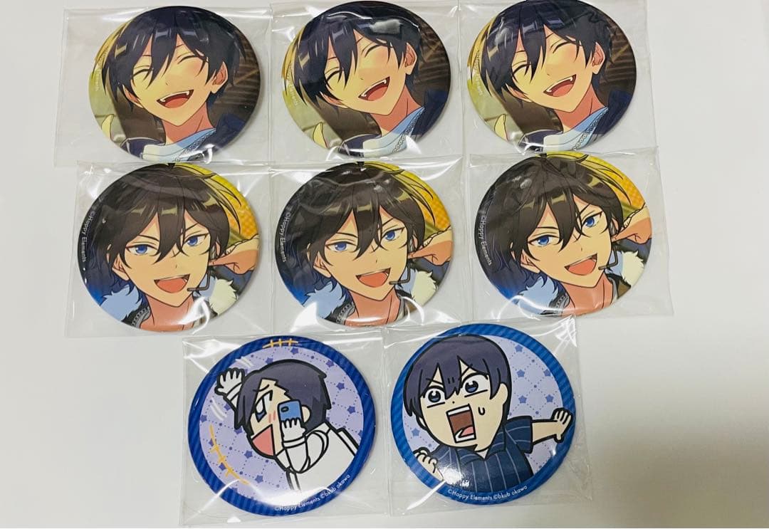 あんスタ フィーチャー 缶バッジ 氷鷹北斗 誠矢 - メルカリ