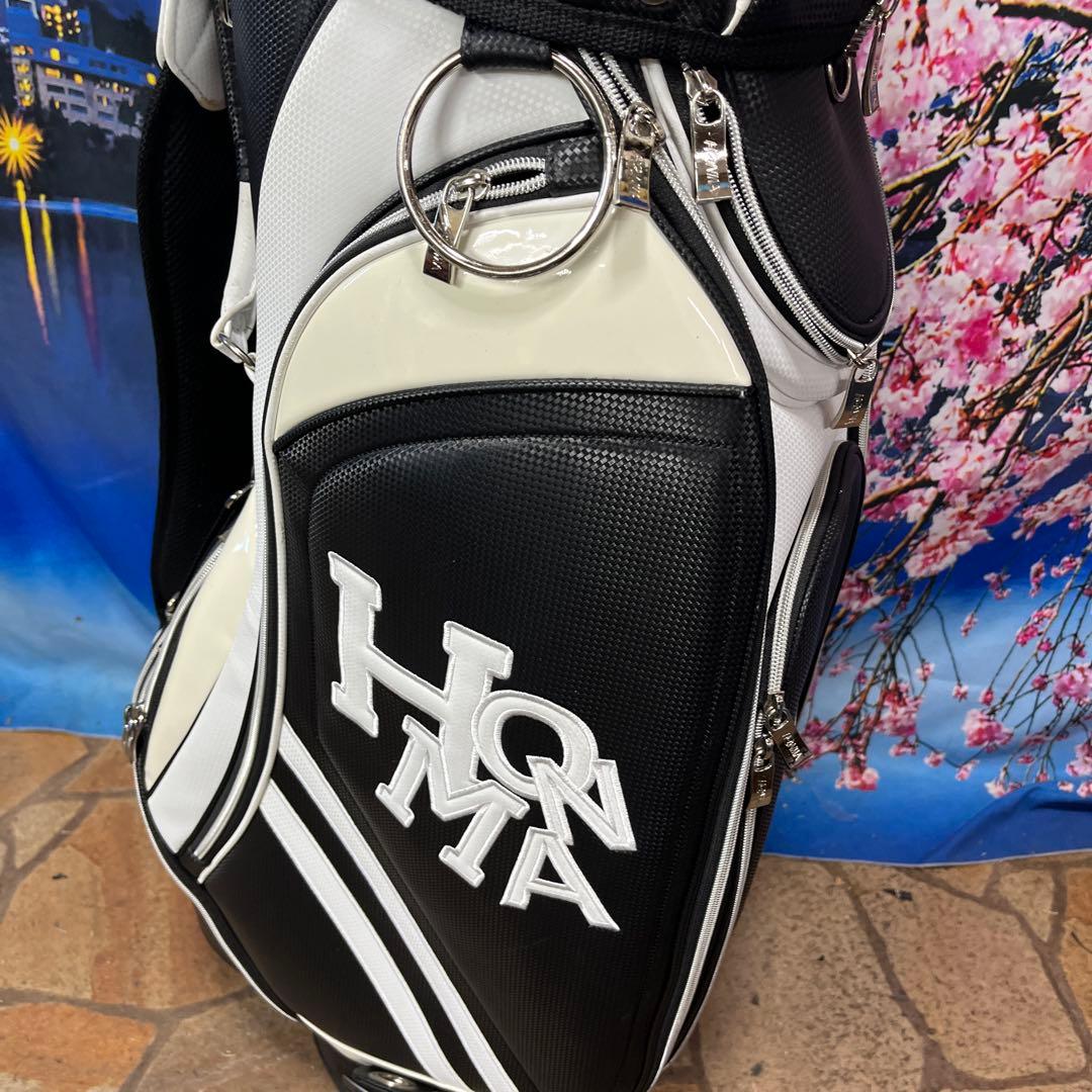 寶BT-1056 美品！HONMA キャディバッグ ブラック - メルカリ