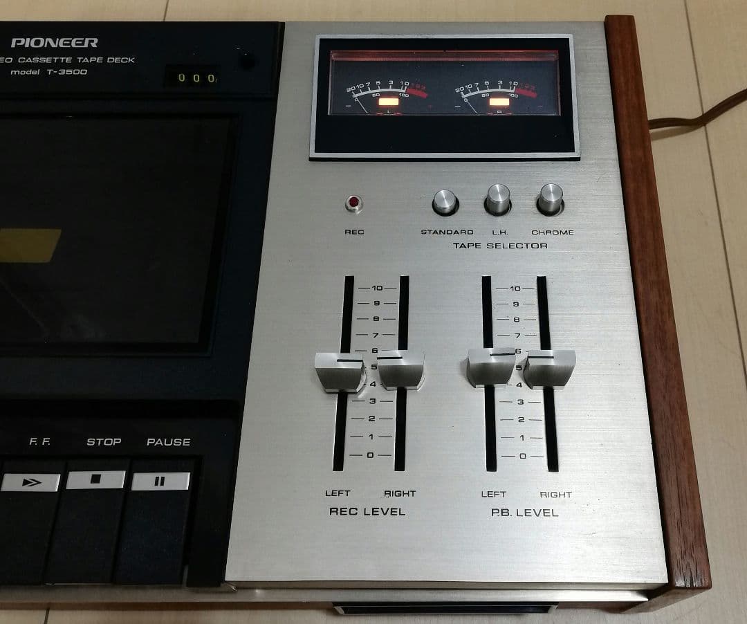 部品取り PIONEER カセットデッキ T-3500 PIONEER カセットデッキ 部品