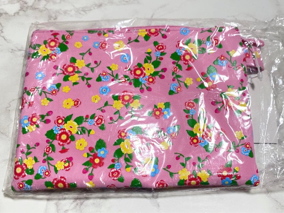 新品未使用】ハローキティ 2段ポケットポーチ 平成 レトロ レア 希少