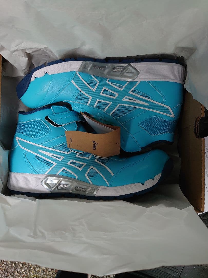 限定 即完 アシックス 安全靴 ウィンジョブ CP308 AC LC 27cm - メルカリ