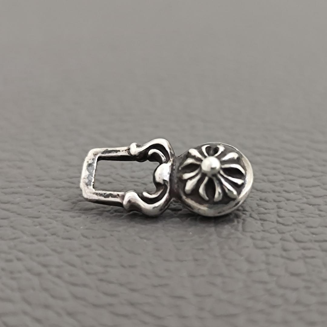 CHROME HEARTS クロムハーツ クロスボール ファスナーパーツ 925