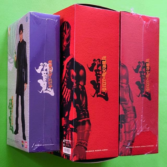 未使用 project BM! 仮面ライダー響鬼＋響鬼紅＋ヒビキ（人間体）RAH MEDICOM TOY - 未使用 project BM! 仮面ライダー響鬼＋響鬼紅＋ヒビキ