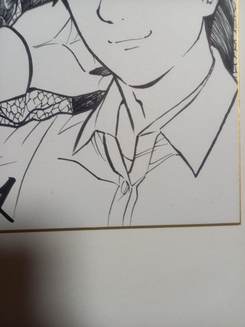 血と灰の女王 直筆 描き下ろしサイン 色紙 佐神善 - メルカリ