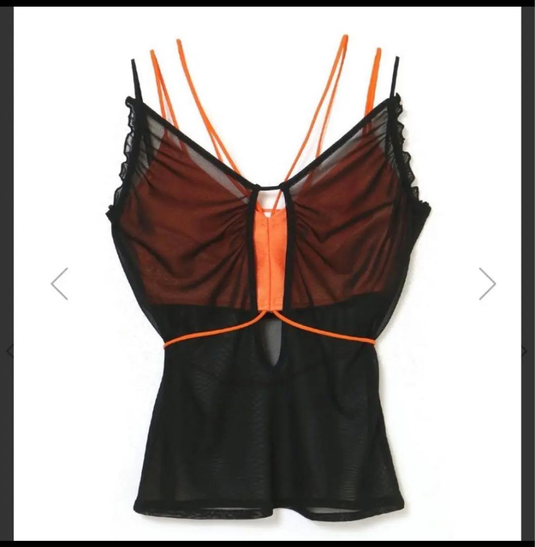 melt the lady sheer cover camisole