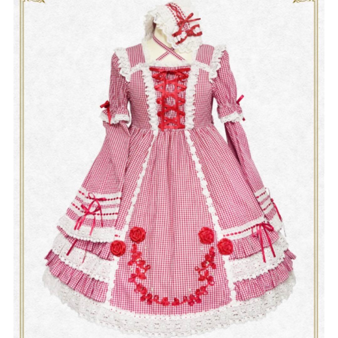 BABYギンガムチェック巻きバラドールワンピースセットブルー - メルカリ