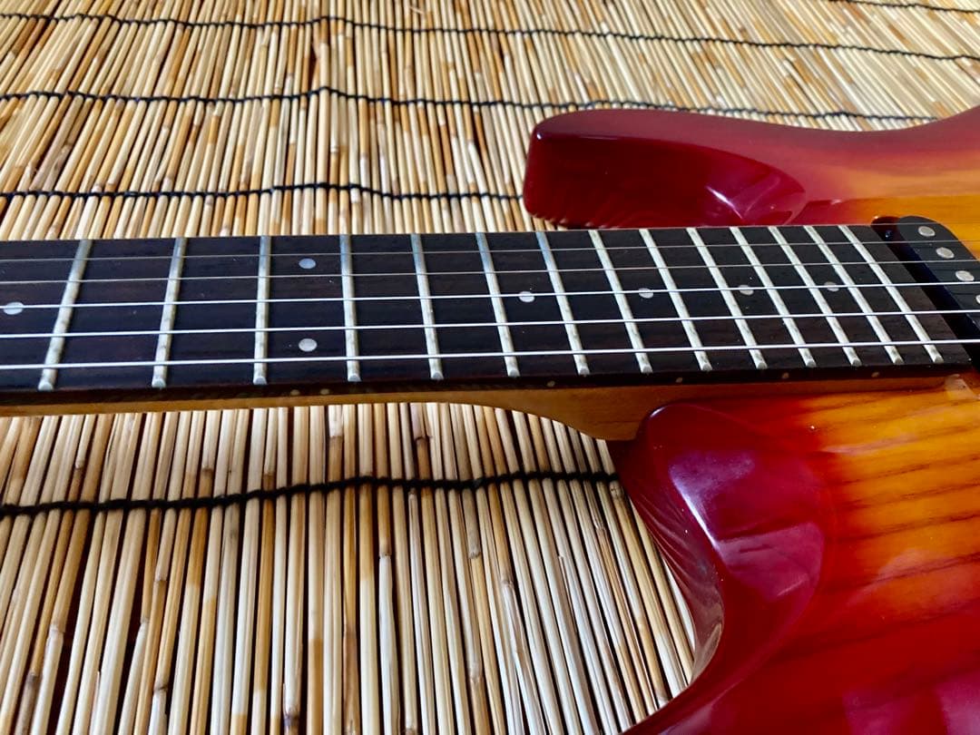 ☆値下済☆杢目が綺麗な美品　Aria ProⅡ をモディファイして新機能満載