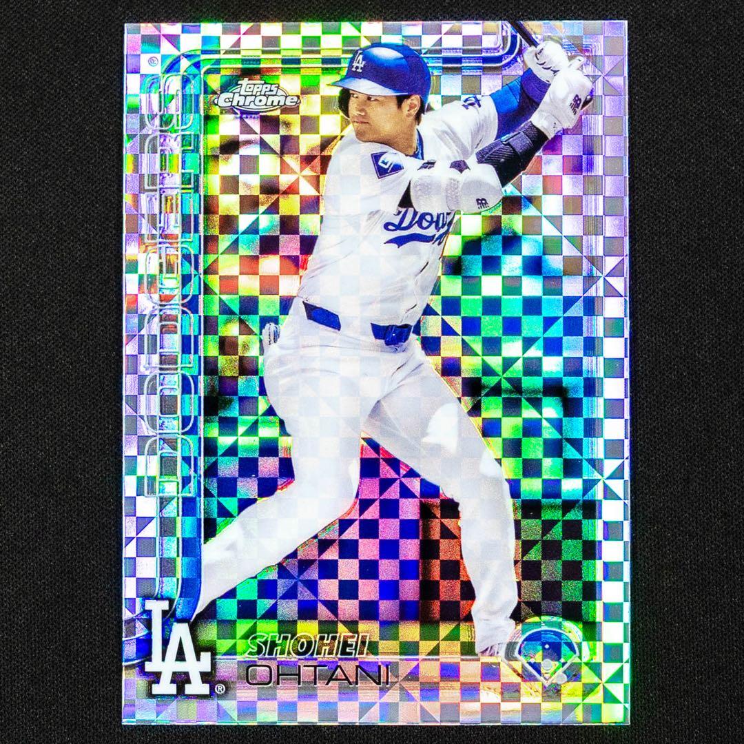 B*b様 2025 Topps Chrome 大谷翔平 エックスフラクターパラレ - メルカリ