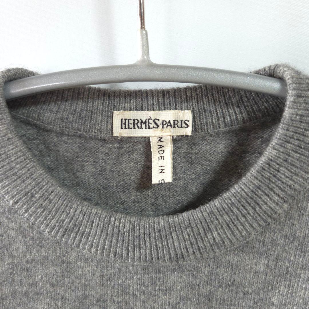 HERMES マルジェラ期 カシミヤベスト グレー エルメス - メルカリ