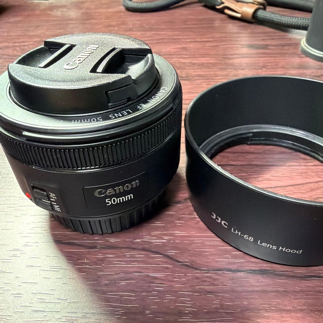 Canon EF 50mm f/1.8 STM レンズフードセット - メルカリ