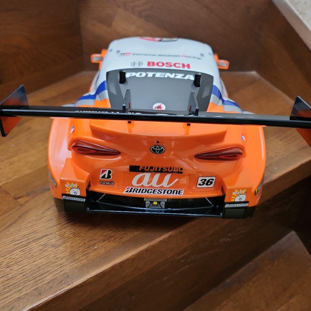 タミヤ au TOM´S GR Supra メーカー塗装済ボディ