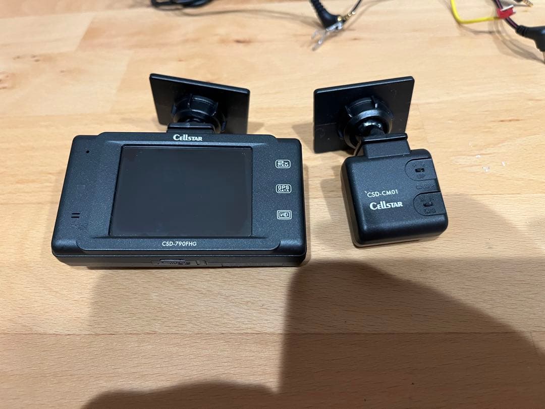 セルスター　csd-790FHG ドライブレコーダー -1-