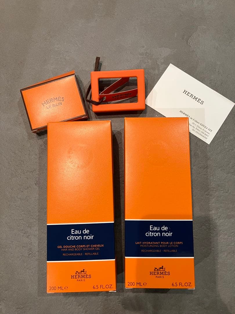 Betapon様】新品エルメス ボディシャワー&ボディローション セット