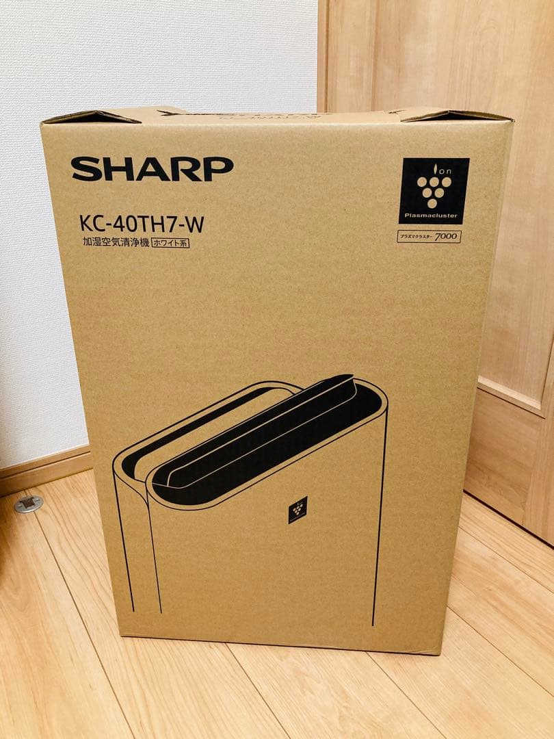 【新品】SHARP KC-40TH7-W 加湿空気清浄機 ホワイト 【未開封】 kc-40th7-w.jpg