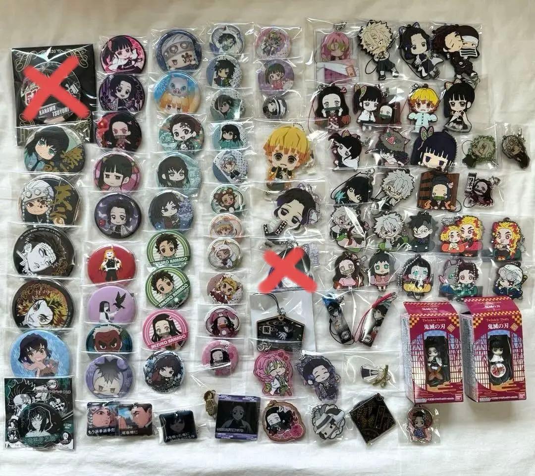 鬼滅の刃スクエア缶バッジコレクション（スタンド付き）第1弾全種セット-