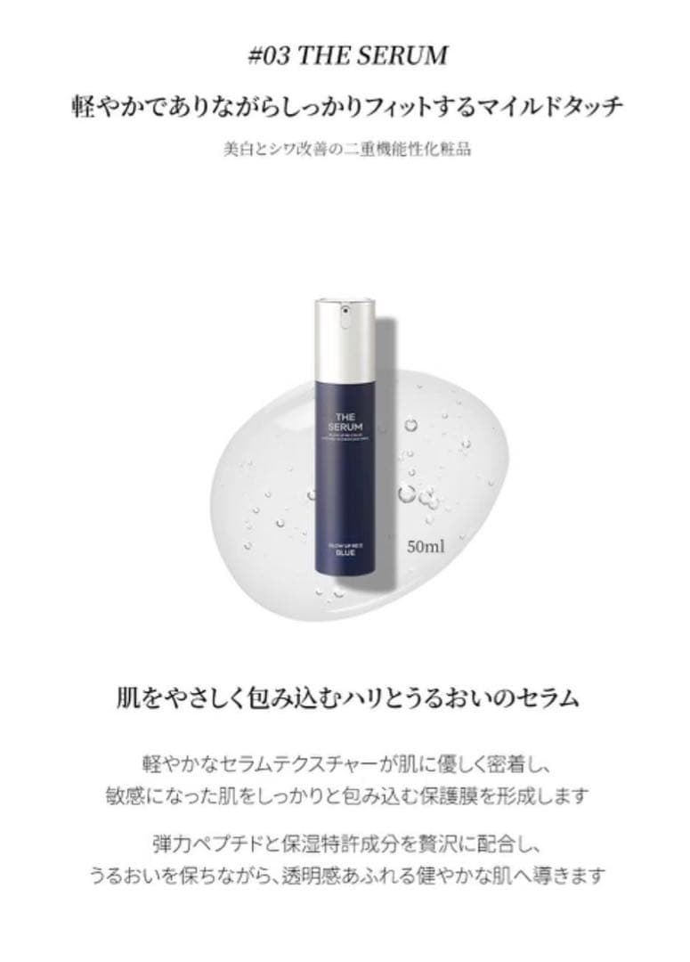 GLOW UP Re:Z BLUE SET - メルカリ