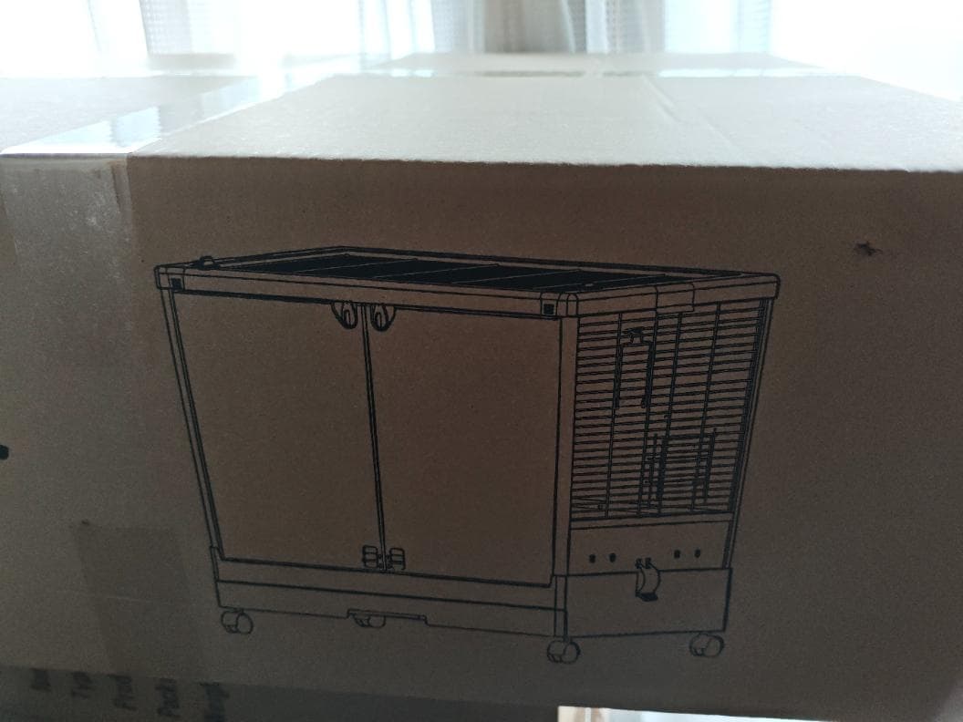 Ruexue 鳥かご 大型 バードケージ 65cm幅 ホワイト - メルカリ