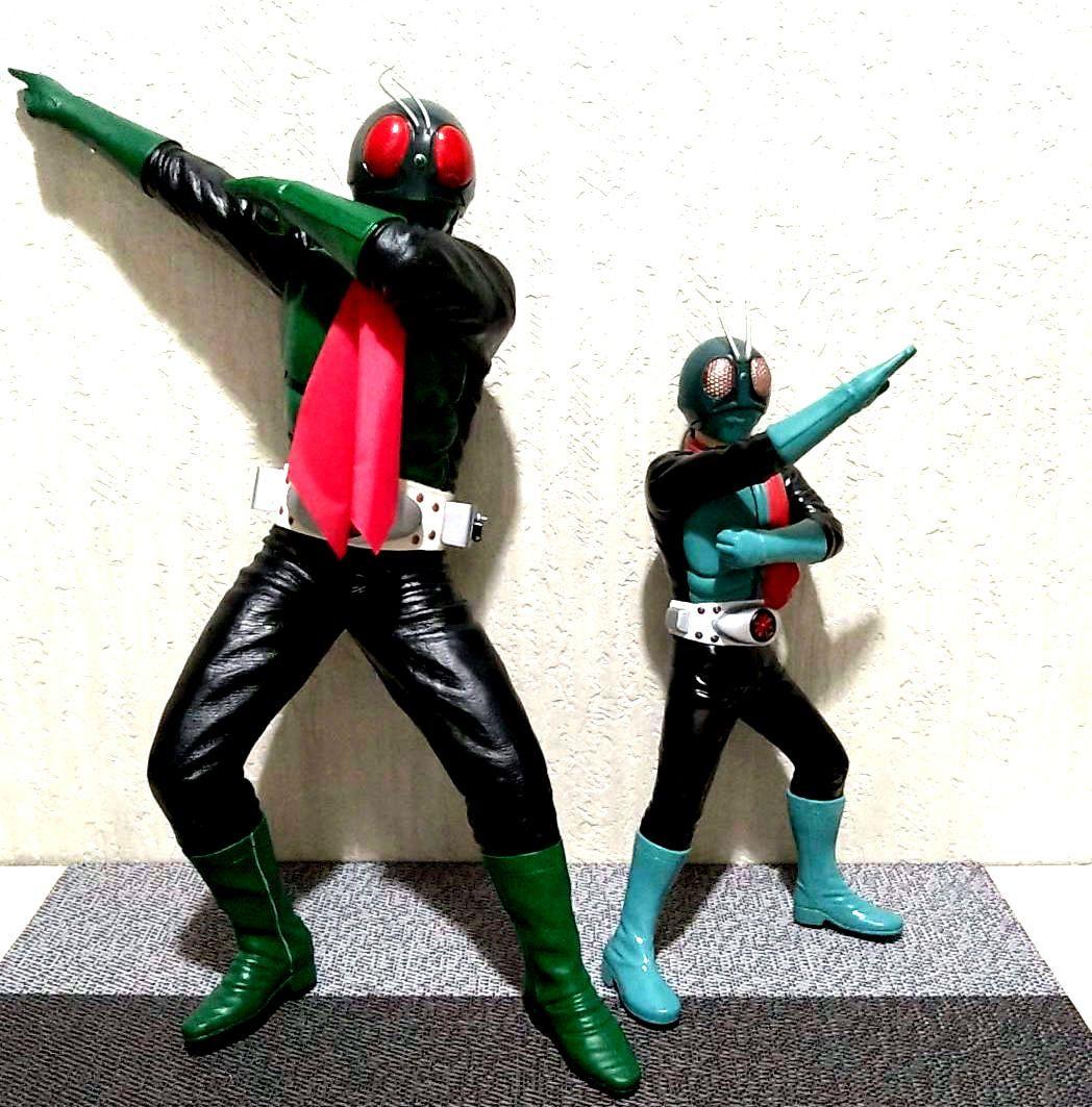 仮面ライダー桜島1号ビックソフビ・旧1号 - メルカリ