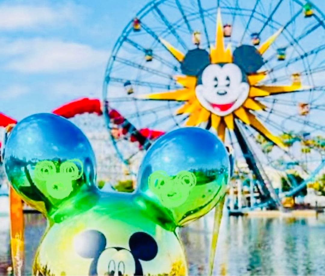 海外ディズニー ミッキーバルーンポップコーンバケット カリフォルニア