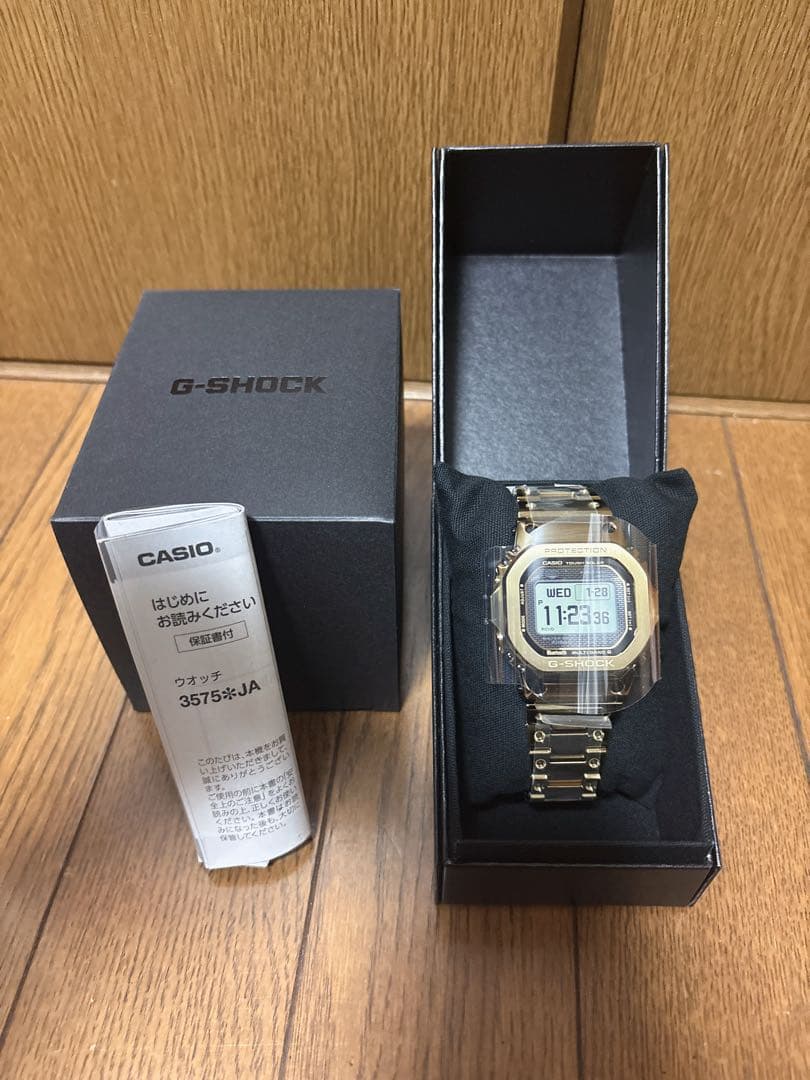 【本日限定価格】G-SHOCK GMW-BZ5000GD-9JF フルメタル GMW-BZ5000GD-9JF | CASIO