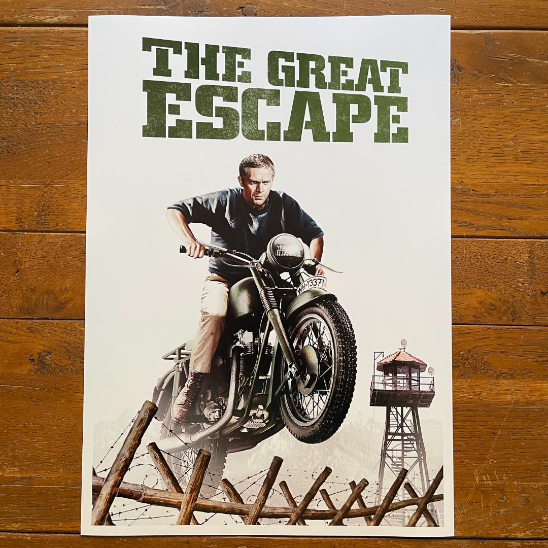 ポスター『大脱走』The Great Escape☆スティーブ・マックイーン